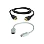 PTC Mini-DVI to HDMI Adapter with 6ft HDMI Cable for Macintosh