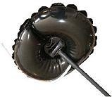 Fireplace Chimney Draftstopper Plug Balloon (Small Pillow) - Fits Any Zero-clearance Fireplace.