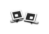 Sterling Silver Onyx Cuff Link