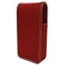 Electronics : RED LEATHER CASE (POD701C-RD)