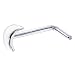 925 Sterling Silver Half Moon Nose Bone
