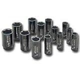 Wire Strippers: 1/2 In Dr SAE Deep Impact Socket Set - 13-Pc