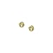 14K Yellow Gold 3 MM Peridot Children's Earring Studs