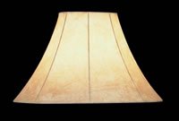 Faux Leather Bell Shade
