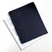 Gbc Designer Premium Plus View Presentation Binding Covers, Rounded Corners, Navy Curve, 25 Pieces Per Box (25830)