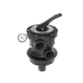 Hayward SP0714T Pro-Series Vari-Flo Top Mount Control Valve, Black