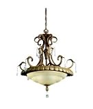 Kichler Lighting 2681RVN 3 Light Large Pendant, Ravennaâ¢