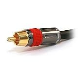 3ft High-quality Coaxial Audio/Video RCA Cable M/M RG6U 75ohm Gold connector (for S/PDIF, Digital Coax, Subwoofer & Composite Video)