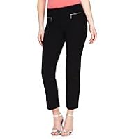 Petite Zip Pocket Slim Leg Trousers