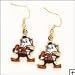 Cleveland Browns Brownie Elf Dangle Earrings