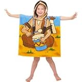 Kids Poncho with SPF 50 Sun Protection - Apache