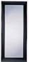 Cappuccino Finish Rectangle Floor Mirror