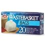 Rite Aid Wastebasket Bags with Ties, 8 Gallon 20 ea