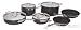 All-Clad LTD 10 Piece Cookware Set 8&10 inch NS Fry Pans
