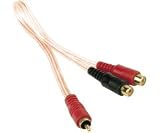 METRA Ltd ISRCA-Y1 Single Shield .5M Rca Y-connectors