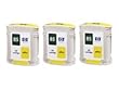 HP 85 3-Ink Yellow Cartridge Multipack (C9433A)
