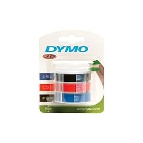 Dymo Embossing Tape - Triple Pack