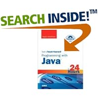 Click here to buy Sams Teach Yourself Programming with Java in 24 Hours (4th Edition) (Sams Teach Yourself) by Rogers Cadenhead.