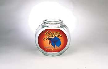 2PK Glass Betta Starter Kit 1 Quart (Catalog Category: Aquarium / Glass Fish Bowls)