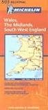 Michelin Wales, the Midlands, South West England