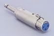XLR Female To 1/4 Male Adapter