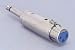 XLR Female To 1/4 Male Adapter