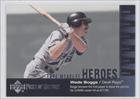 2002 UD Piece of History Tape Measure Heroes #TM18 - Wade Boggs