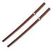 Sporting Goods : 2 Natural Bokens Wood Practice Swords, Wooden Daitos Training Katana