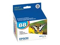 Epson 88 Series DURABrite Ultra Color Ink Cartridges - Multipack (T088520)