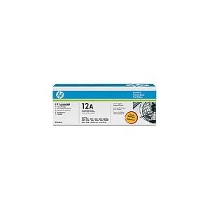 Hp Laserjet 12a Black Print Cartridge In