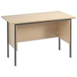 Brand New. Trexus Traditional 1200 Desk No Pedestal W1200xD730xH737mm Maple