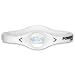 Power Balance Silicone Wristband Bracelet (Color:white; Size: L)