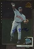 Vince Faison, Fort Wayne Wizards - Padres Affiliate, 1999 Upper Deck SP Top Prospects Autographed Card