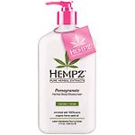 Hempz Pomegranate Herbal Body Moisturizer - Limited Edition Pink Pump