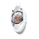 SPLASH PROOF CD PLAYER & AM/FM STEREO RADIO WITH FOG FREE MIRROR