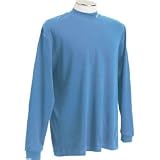 Snake Eyes Long Sleeve Peached Interlock Mock