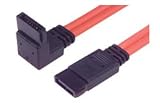 Serial ATA Cable, Straight/Right Angle, 0.5m