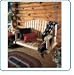 Rustic Natural Cedar PORCH SWING WITH CHAIN KIT - 26C