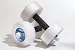 Water Aerobic Equipment - AquaJogger AP-68 Aquafit Barbells Water Aerobic Weights - White - Pair of Two