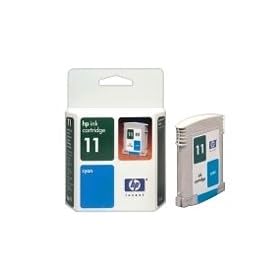 Hp Hewlett Packard 11 Ink Cartridge Cyan Blue C4836A