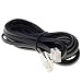 câble de raccordement 8P4C/8P4C kurz, 4adr., 3 m, - avec einem RJ45-prise mâle kurze Bauform; ISDN