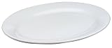 BIA Cordon Bleu 16-Inch Oval Porcelain Serving Platter, White