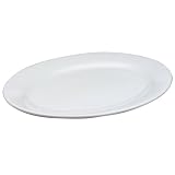 BIA Cordon Bleu 16-Inch Oval Porcelain Serving Platter, White by BIA Cordon Bleu