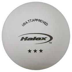 Childrens Toyshop  Sporting Goods : Halex Pro Series Typhoon Table 3-Star Tennis Balls