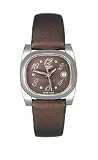 TISSOT Watch:Tissot Women's T009.110.17.297.00 T-Moment Brown Fabric Watch