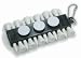 GOGO™ Golf Black Tee Holder w/ Ball Marker and Tee's (Price/ 1 set), Golf Accessories