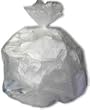 ^High Density Black and Clear Liners - Clear, 6 Microns, 10 gallon Min.Order is 1 CS ( 1,000 Each / Case; ) ^High Density Black and Clear Liners - Clear, 6 Microns, 10 gallon Min.Order is 1 CS ( 1,000 Each / Case; )