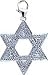 Star Of David, 14K Gold Diamond Charm