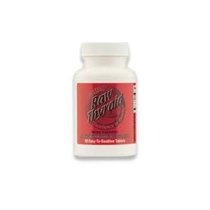 Ultra Glandulars Ultra Raw Thyroid 200mg 90 tab ( Multi-Pack) by Ultra Glandulars