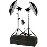 Photogenic PL125K 1320 total watt second PowerLight Kit (3-Light)